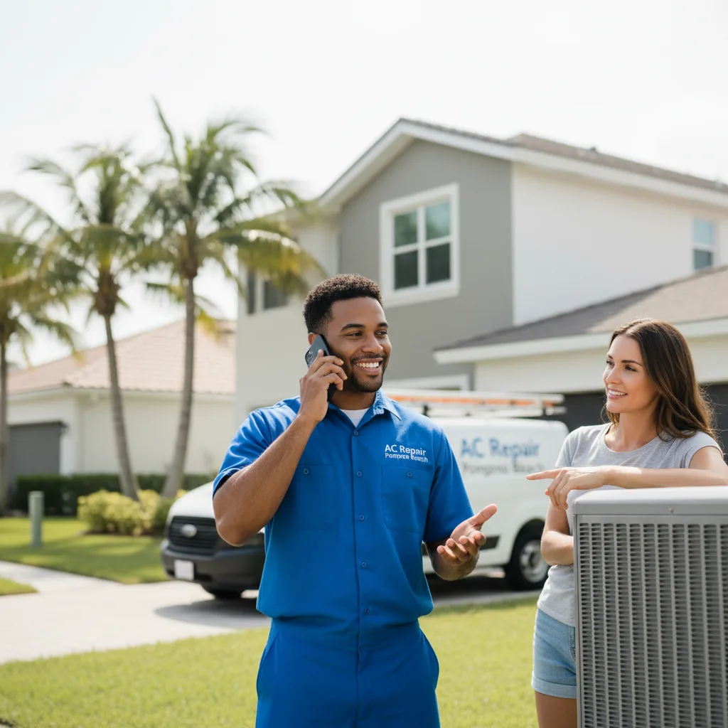 AC Repair Pompano Beach customer support in Free Union